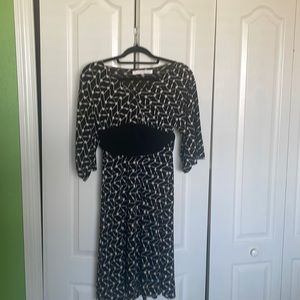 Wrinkle free Studio M black dress XS